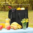 thumbnail image 2 of Kato 6 Bottle Insulated Wine Carrier Bag Best Large Travel Cooler Totes with Detachable Divider and Adjustable Strap, 2 of 7