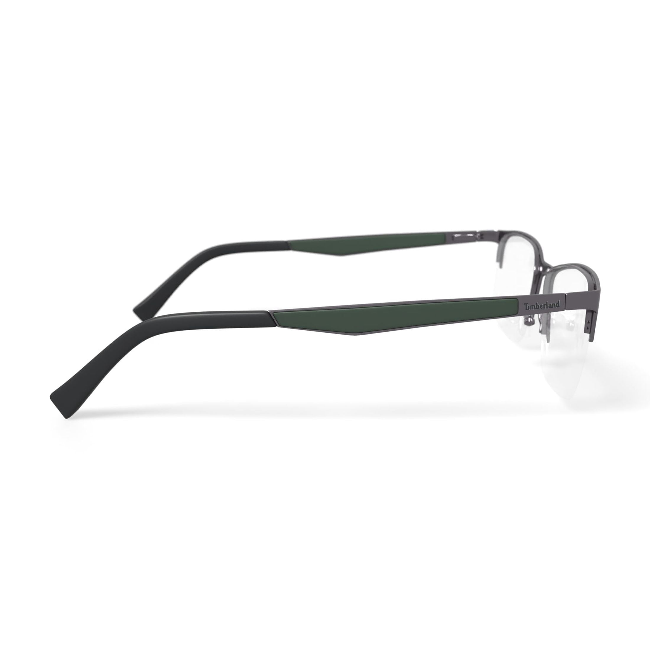 Timberland Men's TB1811-1 Rectangular Prescription Eyeglasses with Case, Gunmetal