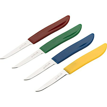 goodcook Paring Knife Set, 4 Count (Best Knife For Cleaning Small Game)
