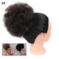 thumbnail image 1 of maskred Chignon Synthétique Afro Court à Clipser Queue de Cheval avec Cordon Extensions de Cheveux Bouclés No.2, 1 of 1
