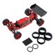 thumbnail image 3 of Marco de chasis de coche RC de fibra de carbono, pieza de repuesto de actualización de aluminio profesional para Rojo, 3 of 9