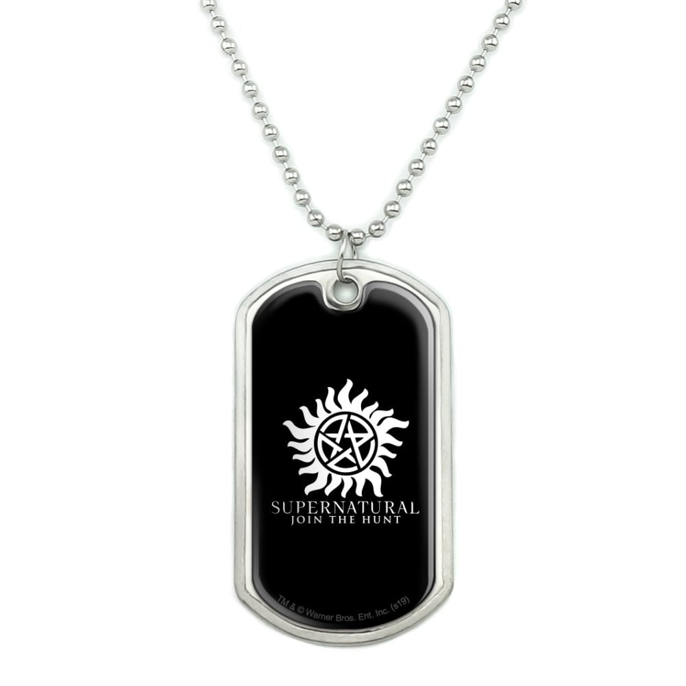 supernatural dog tags