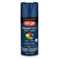 Krylon COLORmaxx Paint + Primer Spray Paint, Gloss, Peekaboo Blue, 12