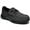 Black, variant on OrthoComfoot Mens Lace up Shoes, Casual Canvas Loafers with Arch Support, Comfortable Deck Shoe for Extra Cushioning and Pain Relief
