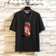thumbnail image 3 of Conjuntos de camiseta y pantalones cortos para hombre, ropa de estilo coreano para hombre, trajes deportivos económicos para gimnasio, chándal gráfico de moda, manga corta, camiseta XL, 3 of 5