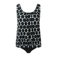 thumbnail image 4 of Povozer Tankini Swimsuits for Women Tummy Control Two Piece Athletic Strappy Blouson Tankini Bathing Suits with Bottoms(Black,M), 4 of 6