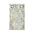 thumbnail image 1 of Floral Hanging Pocket Organizer, Poetic Leaves and Branches of Jolly Season, Printed Polyester Storage Bag with Pockets, 9" x 27", Cream Yellow Green, 1 of 2