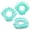 Blue, variant on Summercome Summer Shell Swim Rings Inflatable Glitter Seashell Pool Float Swimming Floatie Glitter Confetti Swim Tube Summer Beach Party Decorations