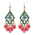thumbnail image 2 of 2 Unidades de Arete de Accesorio De Moda para Cumpleaños Boda Joyería Rosado, 2 of 5