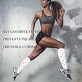 thumbnail image 3 of Compression Socks for Men and Women, Colorful Compression Socks Support Stockings for Running, Sports, Flight, Travel, Cycling 3 Pairs. (C), 3 of 4