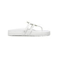 thumbnail image 2 of Circus by Sam Edelman Womens Jules Faux Leather Laser Cut Thong Sandals, 2 of 3