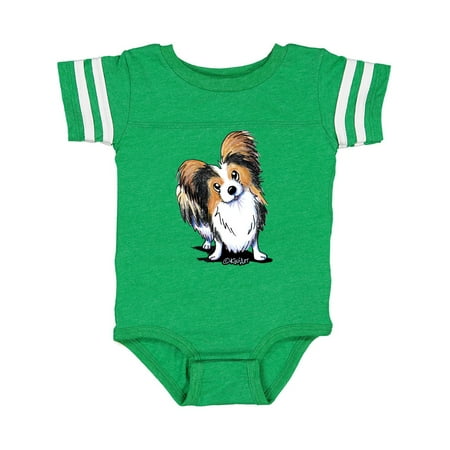 

Inktastic Tricolor Papillon Gift Baby Boy or Baby Girl Bodysuit