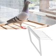 thumbnail image 3 of Jaula de hierro para pájaros con puerta tipo trampa de alta resistencia para palomas y loros, fácil de instalar (33 x 26 cm), 3 of 11