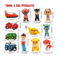 thumbnail image 3 of Juego De Paw Patrol Para Niños 12 Pcs Decoración De Tartas multicolor estilo 1, 3 of 4