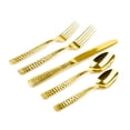 thumbnail image 1 of Padova Gold 18/10 Stainless Steel 20 Piece Flatware Set, 1 of 4