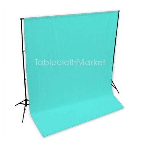 Image of 5 x 9 ft Backdrop Background Photography 100% Polyester Photo Props 24 COLORS Tiffany Blue