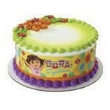 Dora the Explorer Edible Photo Image Cake Border Decoration