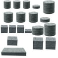 thumbnail image 1 of Unique Bargains Felt Furniture Pad Self Adhesive Anti-scratch for Floor Protector Grey 96pcs, 1 of 7