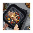 thumbnail image 3 of Grill Pan for Stove Tops Non-Stick Marble Steak Pan with Pour Spout, 3 of 8