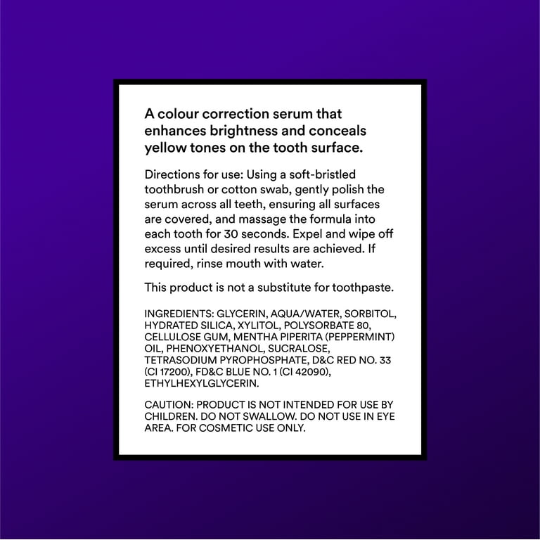 Hismile V34 Colour Corrector Serum, Teeth Whitening