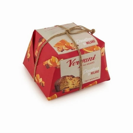 Vergani Classic Panettone Pack of 1 – Artisan Holiday Bread Festive Dessert Premium Gift Traditional Baked Loaf – 750g (1.65 lb) x1