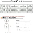 thumbnail image 3 of gakvbuo Jumpsuits For Women Summmer Dressy Wedding Fashion Women's Casual Solid Color Sleeveless Suspenders V Neck Lacing Jumpsuit, 3 of 8