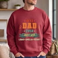 thumbnail image 4 of Jollimate Custom Best Dad Ever Sweatshirt, Custom Father Gift, Dad Birthday Gift, Vintage Dad Sweatshirt, 4 of 6