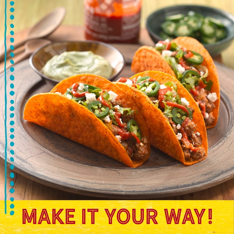 Old El Paso Stand 'N Stuff Nacho Cheese Flavored Taco Dinner Kit