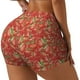 thumbnail image 1 of Fotbe Strawberry Shorts Sin Costuras – Shorts Deportivos de Cintura Alta para Mujer, Elásticos para Gimnasio, Yoga, Running o Ciclismo-Small, 1 of 8