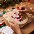 thumbnail image 6 of Christmas Felt Art Kit with 3D Punch Needle Design, Festive Diy Craft Set for Holiday Home Decor, Complete Christmas Ornament Making Kit for Adults and All Ages, 6 of 7