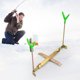 thumbnail image 5 of Soporte portátil para caña de pescar en hielo, fácil instalación, soporte para caña de pescar de doble cabezal, 5 of 6