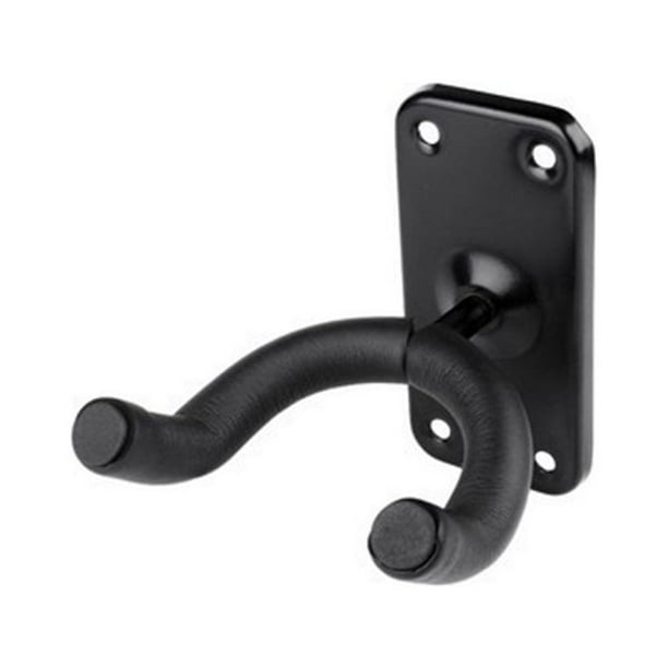 Naiovety Colgador de Metal para guitarra de 2 piezas, soporte de exhibición de estructura Universal, soporte de gancho de pared antideslizante, Accesorios para instrumentos musicales