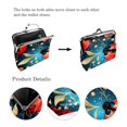 thumbnail image 3 of Stylish and Durable Coin Purse with 0.7 Microfiber and Zinc Alloy Jaws, 4.3x4.7 in/11x12 cm - for Organizing and Securing Your Coins!, 3 of 7