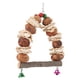 thumbnail image 2 of Percha para columpio para pájaros, percha para columpio para pájaros, loros de madera, columpio para masticar, percha colgante para loros, uso conveniente Jadeshay A, 2 of 8