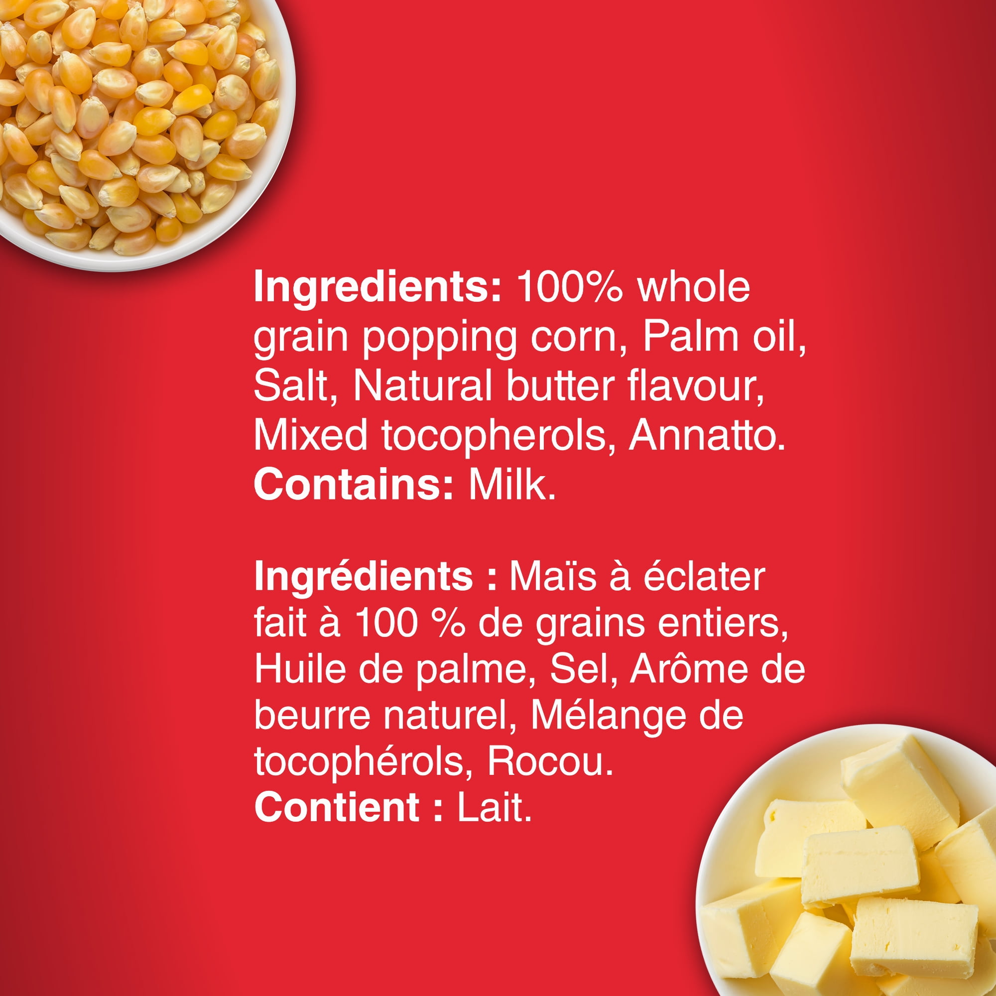 Maïs soufflé au micro-ondes extra beurre Orville Redenbacher ( 10 Saces, 82g) sans OGM, grains entiers micro-ondes maïs soufflé avec a source élevée de fibres et sans gluten