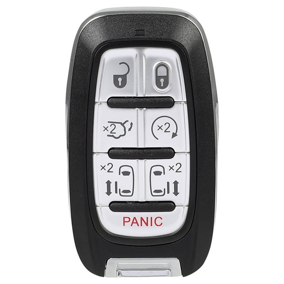 ECCPP Key Fob Keyless Entry Fits for Chrysler Pacifica 3.6L 2017-2024 7 buttons Remote Control Replacement 68217832AC 433Mhz