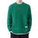 thumbnail image 5 of Suéter de otoño e invierno para hombre, suéter cálido, cuello redondo, jacquard a rayas, juvenil, combinable, ajuste versátil, 5 of 6