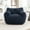 Dark Blue, variant on Newest Bean Bag Chair for Adults, High-Density Memory Foam Filled Sofa with Removable Cover & Armrests, No Assembly, for Living Room, Bedroom, Office & Outdoor, White