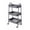 Gray/17.40 x 12.00 x 31.00 inch, variant on Alvantor 3-Tier Rolling Cart, Metal Rolling Utility Cart with Lockable Wheels, Multi-Functional Heavy Duty Storage Cart Organizer for Bathroom, Kitchen, Living Room, Office