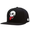 thumbnail image 1 of Sombreros de Hip-hop con bordado de lengua de calavera Unisex, gorras de béisbol casuales ajustables para exteriores, sombrero de protección solar, primavera y otoño Fivean unisex, 1 of 2