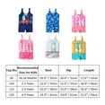 thumbnail image 5 of IBTOM CASTLE Kid Toddler Boys Girls Floatation Swimsuit with Adjustable Buoyancy Baby Float Suit Swim Vest Swimwear Bathing Suit, One Piece, 5 of 7