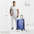 thumbnail image 3 of DUKAP Zonix 26" Lightweight Hardside Spinner Luggage, 3 of 10