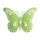 thumbnail image 2 of Adornos de pared de mariposas de hierro – Adornos de jardín pintados a mano para vallas, patios, terrazas y decoración exterior – Acentos de arte de metal resistentes a la intemperie para am, 2 of 6