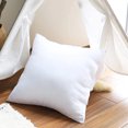 thumbnail image 2 of Rellenos de almohadas decorativas para cojines de sofá, microfibra de poliéster personalizable y cómoda, 20 x 20 pulgadas, envasado al vacío, alternativa al plumón para uso en interiores, relleno de, 2 of 6