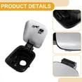 thumbnail image 3 of Fuel Tank Door Cap for Skoda Octavia 2007-2017 Fuel Filler Flap Cover Bolt Type No.1Z5809857E Silver Tone ABS, 3 of 6