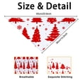 thumbnail image 2 of 1Pcs Christmas Dog Bandanas,Pets Triangle Scarfs Adjustable Dog Bandana Washable Cat Bibs, Pet Costume Scarf for Christmas Party Supply, 2 of 5