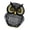 Grey, variant on 7829 Resin Owl Figurine Home Office Decors Desktop Bookshelf Ornament Collectors Gift