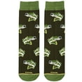thumbnail image 4 of Cool Socks Novelty Crew Socks Men's Women's, Bass Fish, Graphic Print, Large, 4 of 5