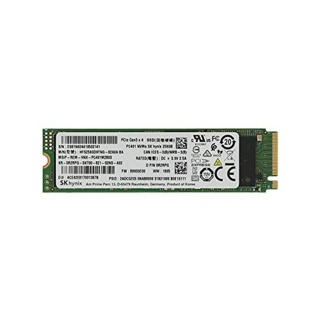 Hynix 256GB M.2 SSD (Solid State NVMe PCIe Model: HFS256GD9MND-5510A BA - - Walmart.com