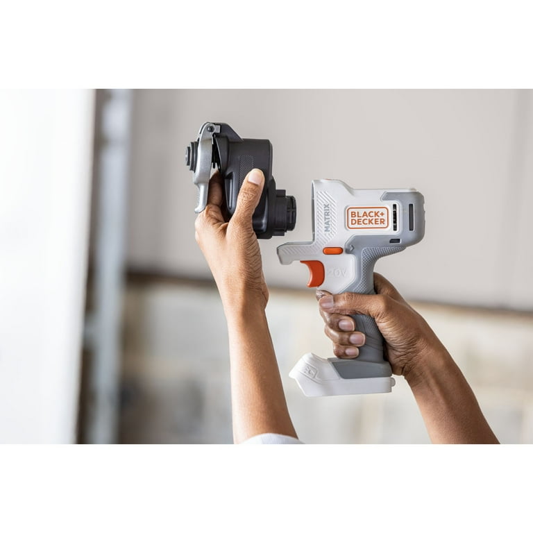 BLACK DECKER 20V MAX Matrix Cordless Combo Kit 6 Tool White And Orange BDCDMT1206KITWC Walmart